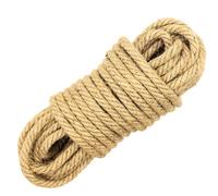 Heavy Duty Jute Rope 10mm × 30m for DIY Garden & Rustic Home Décor | Natural Jute Fibre, 10mm Rope, Thick Fibre, DIY Crafts, Gardening, Rustic Décor, Plant Support, Easy to Cut, Versatile Use