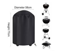Heavy Duty Kettle BBQ Cover 77cm 210D Heavy Duty Kettle BBQ Cover(diameter 58CM* 77CM)