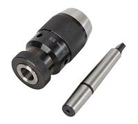 Heavy Duty Keyless Drill Chuck 1-16mm Capacity with JT3-MT2 Morse Taper Arbor for CNC Lathe Milling Drill Press