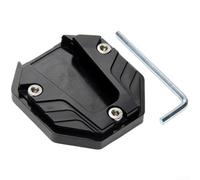 Heavy Duty Kickstand Support for E-Bike Motorcycle | fitment, for e-bike compatible, motorcycle ready, prevents sinking on soft ground, sturdy support(Black)
