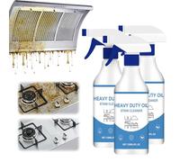 Heavy Duty Kitchen Degreaser & Cleaner Spray, 2025 New Degreaser Spray, Cooker Cleaner Foam, Electric Induction & Ceramic Hob Solution, Cooker Hood, Air Fryer, Microwave, Kitchen Cleaning (3)
