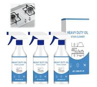 Heavy Duty Kitchen Degreaser & Cleaner Spray, 2026 New Degreaser Spray, Cooker Cleaner Spray, Electric Induction & Ceramic Hob Cleaner, Cooker Hood, Air Fryer, Microwave, Kitchen Cleaning