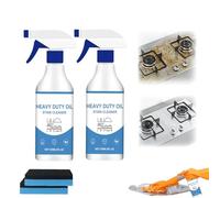 Heavy Duty Kitchen Degreaser & Cleaner Spray, 2026 New Degreaser Sprays, Electric Induction & Ceramic Hob Cleaner, Kitchen Cleaning Spray, Air Fryer, Microwave (2 Pcs)