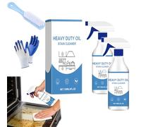 Heavy Duty Kitchen Degreaser & Cleaner Spray, Oven Cleaner, Grease Remover, 120ml, Suitable for Kitchen Cleaning (2 Pcs)
