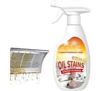 Heavy-Duty Kitchen Degreaser Foam Cleaner - Multipurpose Oil Stain Remover Spray, Kitchen Oil Cleaner, Multi Function Foam Cleaner Spray for Appliances Countertops Range Hoods (1)