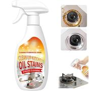 Heavy-Duty Kitchen Degreaser Foam Cleaner,Powerful Kitchen Degreaser Foam Spray,Oven Cleaner Heavy Duty,Multipurpose Oil Stain Remover, for Appliances Countertops Range Hoods (1)