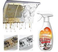 Heavy-Duty Kitchen Degreaser Foam Cleaner,Powerful Kitchen Degreaser Foam Spray,Oven Cleaner Heavy Duty,Multipurpose Oil Stain Remover, for Appliances Countertops Range Hoods (1)