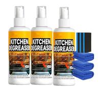 Heavy Duty Kitchen Degreaser Spray, BBQ Grill Cleaner Spray, Fast Acting Heavy Duty Grill Degreaser Spray, Multi Functional Grease Remover for Outdoor Grill Easy-to-Use，1