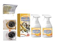 Heavy-Duty Kitchen Grease Remover Spray - Fast-Acting Multipurpose Cleaner for Ovens, Countertops & Appliances (Eco-Friendly, 2-Pack) (200ml)
