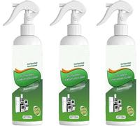 Heavy-Duty Kitchen Oil Remover Spray, Multifunctional Kitchen Cleaner, Kitchen Appliance Cleaner, Natural Enzyme Foam Cuts Grease & Baked-On Residue, Fresh Scent, Safe for Multiple Surfaces (3PC)