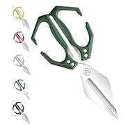 Heavy-Duty Kitchen Shears - 2 in 1 Ergonomic Kitchen Scissors for Cutting Chicken, Duck, and Fish Bones