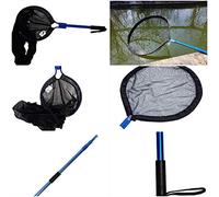 Heavy Duty Koi Handling Kit, 24 Inch Pan Net, 48 Inch Koi Transport Sock, PondH2o Telescopic Pole Extends over 9 feet & 15 Inch Pole