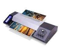 Heavy Duty LaminatorA3/ A4, Professional Cold Hot Thermal Laminating Machine, No Noise Office Supplies with Anti Jam & Adjustable Settings, for School Home Business Craft Uses