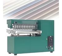 Heavy-Duty Leather Cutter, Compact Slitting Machine for Shoelaces, Bag Straps, Cardboard, 20cm Cutting Shaft, 1:10 Gear Ratio, 120W with Fuse Protection