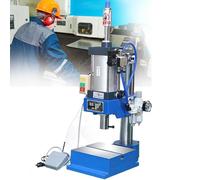 Heavy-Duty Leather Hole Puncher, Industrial Pneumatic Punch Press - 200/300kg Vertical Hole Punching Machine for Non-Ferrous Metals and Plastics