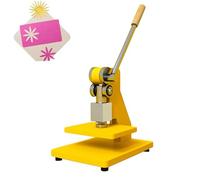 Heavy Duty Leather Press, Adjustable Flatbed Die Cutting & Manual Punching Machine for Crafting, Ideal for Handcrafted Projects and Leatherwork