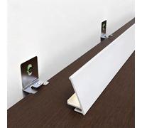 Heavy Duty Led Crown Molding Snap-on Install, Ceiling/Wall Washer Decor Trim with End Caps, Cuttable Led Channel for Indoor Decor - Easy to Install(White,8M(26.2FT))