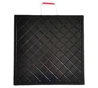 Heavy-Duty Leg Pads with Handle for Construction and Bridge Building, Prevents Sinking on Soft Ground