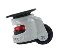 Heavy Duty Leveling Caster Screws Adjustable Nylon Rotatable Wheel Leveling Caster with Load Cell for Industrial Heavy Equipment Printer