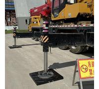 Heavy Duty Leveling Jack Pads - Stackable, Disperses Gravity for Wrecker Landing Gear, 2 Sets Included