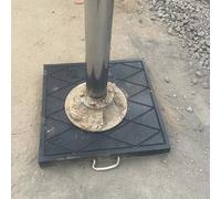 Heavy Duty Leveling Jack Pads - Stackable, Disperses Gravity for Wrecker Landing Gear, 2 Sets Included