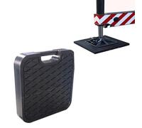 Heavy-Duty Leveling Pads for Boomlifts & Crane Outriggers, High Density Jack Stand Pads with One-Piece Handle, 12x12x1.6/30x30x4cm, Ground Protection & Stability