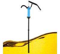 Heavy-Duty Lever Pump, Manual drum pump,40-60 l/min diesel fuel pump Leverage drum pump adjustable 55 gallons for pumping fuel liquids 132 cm