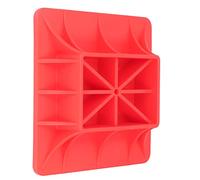 Heavy Duty Lift Jack Off Road Base, Red Nylon Anti-Fracture, High Lift Jack Base Plate for Unstable Ground Like Sand, Mud, Grass