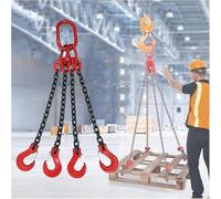 Heavy-Duty Lifting Chains for Crane Sling, G80 Mn Steel, Durable Construction for Industrial Use, Long Service Life, Reliable and Strong Lifting Solution
