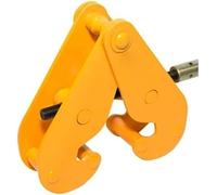 Heavy-Duty Lifting Clamp for Granite Slabs, Steel Plates, and Round Stones - Vertical Drum Lifter with Spreader Mechanism