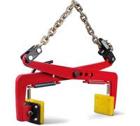 Heavy Duty Lifting Clamps, Adjustable Horizontal and Vertical Plate Clamp for Stone and Steel, High Strength Manganese Steel for Granite Slabs