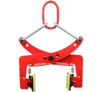 Heavy Duty Lifting Clamps, Adjustable Horizontal Plate Clamp,Heavy Duty Vertical Plate Clamp 542Lbs, Granite Slab Lifting Tool, Stone Hoisting Clamp, Durable Hook Pulling Beam Clamp for Rigg