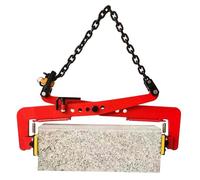 Heavy Duty Lifting Clamps, Adjustable Horizontal Plate Clamp,Heavy Duty Vertical Plate Clamp for Lifting Marble & Granite Slabs, Adjustable Range Stone Carrying Clamps for Efficient Handling