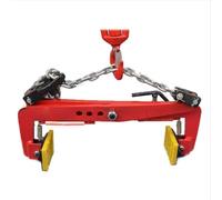 Heavy Duty Lifting Clamps, Adjustable Horizontal Plate Clamp,Heavy Duty Vertical Plate Clamp for Secure Lifting & Transporting of Steel Plates and Stone Fixtures, Ideal for Co,B4