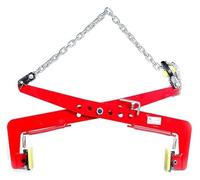 Heavy Duty Lifting Clamps, Adjustable Horizontal Plate Clamp,Stone Lifting Clamp, Curbstone Clamp, Vertical Slab Lifting Clamp for Lifting and Transporting Stone Clamps On The,One Color,23inch