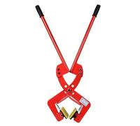 Heavy Duty Lifting Clamps, Adjustable Horizontal Plate Clamp,Stone Lifting Fixture, Pole Mounted, Non-Slip Handle, Adjustable Opening, Two-Person Clamp for Safe Stone Handling,6in