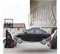 Heavy Duty Lifting Net - Nylon Lifting Net Straps, Hanging Cargo Net, Garden Climbing Net, For Construction Rigging Moving Towing Hoisting Work Gear(3 X 3/Mesh 20cm/Load 3.5t)