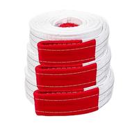 Heavy Duty Lifting Slings, 4-Layer Flat Nylon Webbing Sling for Crane, Hoist, Industrial Rigging, and Trailers - Wear Resistant (5 ton-3 meters)