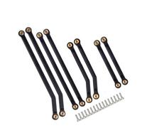 Heavy Duty Linkage Assembly Kits High Chassis Links Set Of 8 For 1/24 Remote Control Crawlers Car Model Toy Model Vehicle Upgrade Part