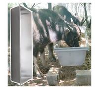 Heavy-Duty Livestock Feeding Trough, Durable Open Bowl for Pasture and Pen Use