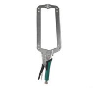 Heavy Duty Locking C Clamp 11 Inch Adjustable Welding Clamp with Swivel Pad - Professional Vise Grip Pliers for Sheet Metal Work Electrical Repair 25mm Throat(18 inch)