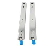 Heavy Duty Locking Drawer Slide Triple Locking Steel Rail for Industrial Cabinets