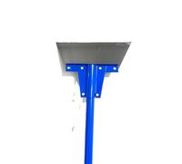Heavy Duty Long Handle Floor Scraper with Blue Steel Construction, 150cm x 30cm