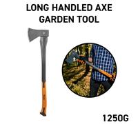 Heavy Duty Long Handled Axe, Garden Tool, Chop Cut Wood Trees Log Splitter