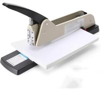 Heavy Duty Long Reach Stapler | 210-Sheet Capacity & Adjustable Depth for Booklets, Brochures & Office Documents