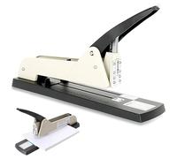 Heavy Duty Long Reach Stapler, Desktop Stapler, 200 Sheets Capacity, 9.84” Adjustable Stapling Depth Suitable, for Creating Booklets, Pamphlets, and Albums