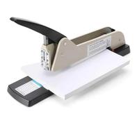 Heavy Duty Long Reach Stapler with Adjustable Stapling Range, 210 Sheets Capacity, and Fixable Paper Guide for Booklets and Office Documents