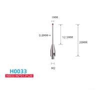 Heavy Duty M2 Ball Probe Stylus for Durable Performance in CNC Measurement (H0033)