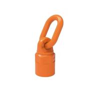 Heavy Duty M8-M64 Swivel Hoist Ring, 0.4Ton-20Ton Large Capacity Swivel Eye Bolt, Alloy Steel Material, Internal Thread Type(M30*40(Rated load 6ton))