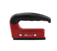 Heavy Duty Magnet with Rubber Ergonomic Handle, Powerful Magnetic Manual Pickup Tool for Lifting Metal Objects, Iron Plates, Doors (160Lbs)